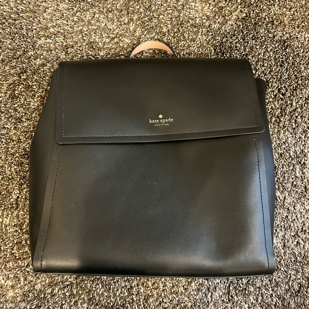 Kate Spade Black Backpack